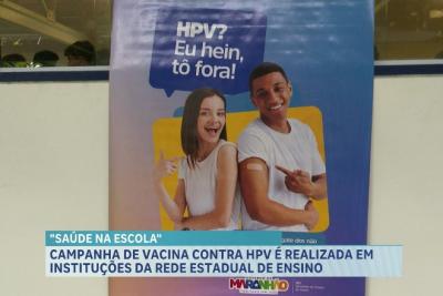 Vacinação contra HPV mobiliza escolas da rede estadual em São Luís