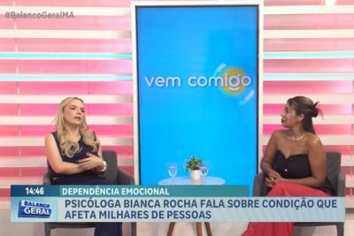 Vem Comigo: psicóloga Bianca Rocha fala sobre Agosto Lilás e dependência emocional