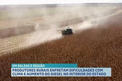 Agro Record: chuvas ameaçam colheita de soja em Balsas e custos pressionam produtores