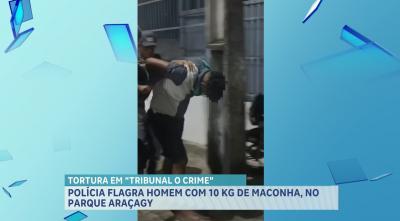 PM frustra tribunal do crime e apreende drogas no Parque Araçagy, na Grande Ilha