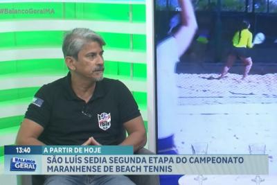 São Luís sedia segunda etapa do Campeonato Maranhense de Beach Tennis