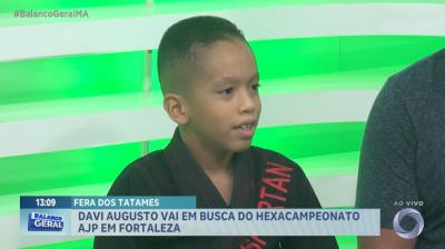 Atleta maranhense de Jiu-jítsu busca o hexacampeonato de AJP em Fortaleza