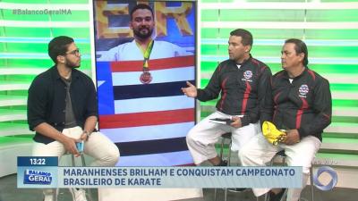 Maranhenses conquistam ótimas colocações em Campeonato Brasileiro de Karatê