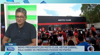 Novo presidente do Moto Club fala sobre próximos passos do clube