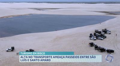 Alta no transporte ameaça passeios entre São Luís e Santo Amaro