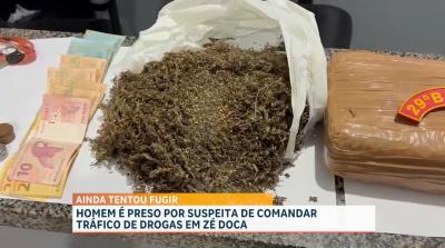Homem é preso por suspeita de comandar tráfico de drogas em Zé Doca