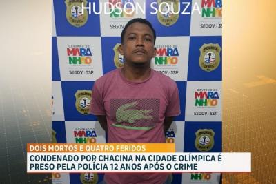 Polícia Civil prende condenado a 96 anos por chacina ocorrida em 2014 em São Luís