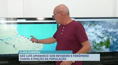 Nevoeiro encobre São Luís e transforma paisagem da capital maranhense