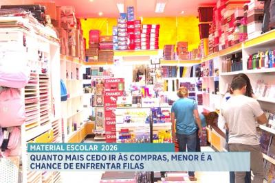 Volta às aulas 2026: saiba como se organizar para a compra do material escolar