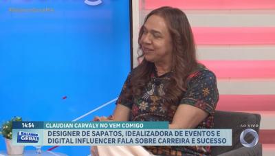 Vem Comigo: Claudian Carvaly, designer de sapatos e influencer, fala sobre carreira e evento beneficente