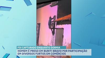 Suspeito é preso por envolvimento em crimes em estabelecimentos, no interior do Maranhão