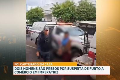 Polícia Militar prende suspeitos de arrombamento a supermercado em Imperatriz