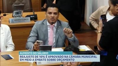 Reajuste de 16% é aprovado na Câmara Municipal em meio a embate sobre orçamento