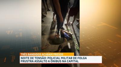Policial apaisano prende suspeito após tentativa de assalto a ónibus, no Anil