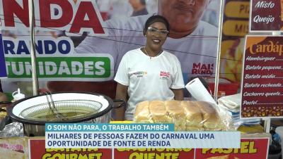 Carnaval vira fonte de renda para milhares de trabalhadores na Grande Ilha