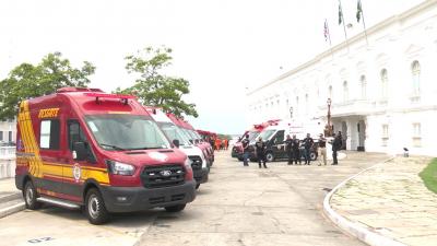 Governo do Maranhão entrega novas ambulâncias para reforçar segurança no Carnaval