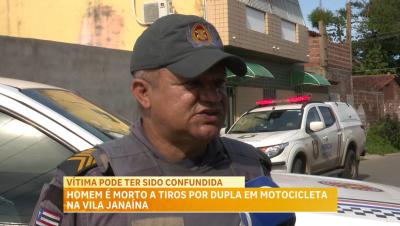 Homem é morto a tiros por dupla em motocicleta no bairro da Vila Janaina