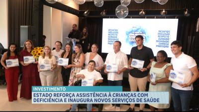 Governo do Maranhão entrega equipamentos a crianças com deficiência e amplia rede de saúde  O Governo do Maranhão realizou, em São Luís, a entrega de equipamentos de mobilidade para crianças atendidas pelo Centro de Especialidade Ninar. A ação marcou dez 