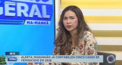 Delegada alerta para aumento dos casos de feminicídio no Maranhão em 2026