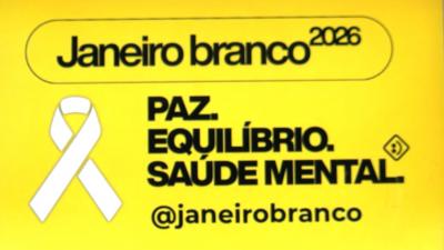 Instituto Janeiro Branco realiza campanha com tema "paz, equilíbrio e saúde mental"