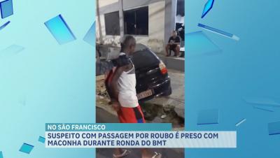 PM conduz homem por posse de entorpecentes na Ilhinha