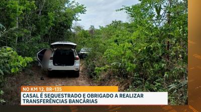 PRF resgata casal de sequestro na redondezas do km 12 da br-135