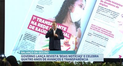 Governo lança revista "Boas Notícias" e celebra 4 anos de avanços e transparência