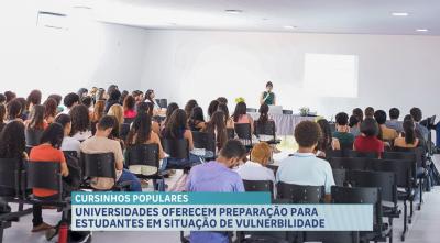 Universidades oferecem preparação para estudantes em situação de vulnerabilidade fazerem vestibular
