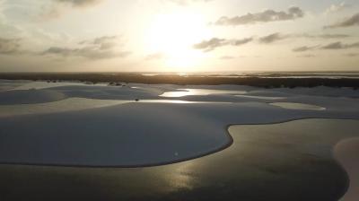 Número de turistas acendem alertas ambientais nos Lençóis Maranhenses