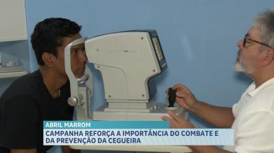 Campanha Abril Marrom reforça prevenção e diagnóstico precoce da cegueira