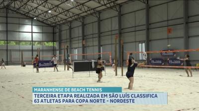 São Luís sedia etapa do Maranhense de Beach Tennis com seletiva para torneio regional