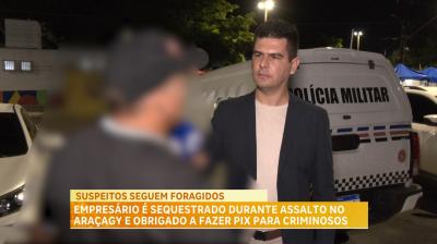Empresário é sequestrado durante assalto no Araçagy e é obrigado a fazer PIX para criminosos