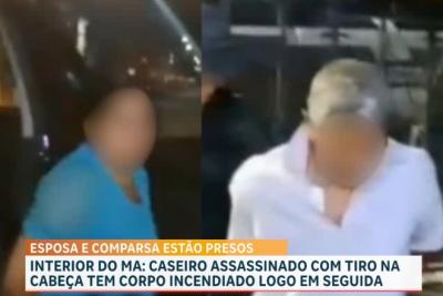 Homem é assassinado com tiro fatal na cabeça tem corpo incendiado logo em seguida