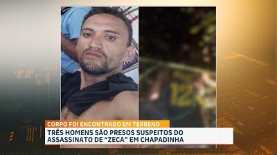 Três homens são presos suspeitos de envolvimento no tráfico de drogas e por matar um homem