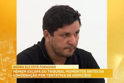 Homem condenado por tentativa de homicídio foge minutos antes de juiz proferir a sentença