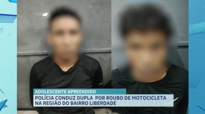Dois suspeitos de tentativa de assalto a motoboy são presos na Avenida Quarto Centenário