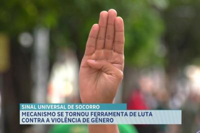 Sinal universal de socorro se tornou ferramenta de luta contra a violência de gênero