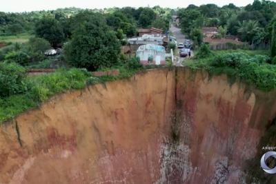 Chuvas intensificam avanço das voçorocas e autoridades fazem alerta