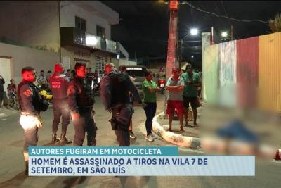 Homem é assassinado na Vila Sete de Setembro, em São Luís