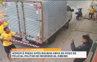 Suspeito é preso após roubar arma de fogo de PM no Residencial Ribeira
