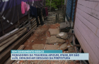 Moradores apontam falta de saneamento básico na Travessa do Apicum, em São Luís