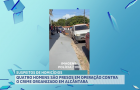 Quatro homens suspeitos de extorquir moradores são presos em Alcântara