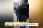 Polícia prende suspeito de tráfico de drogas no bairro Santa Rosa, em São Luís