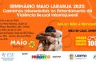 Inscrições abertas para o Seminário Maio Laranja 2025: Caminhos Intersetoriais no Enfrentamento à Violência Sexual Infantojuvenil” organizado pelo IESTI, UEMA e Rede Amiga da Criança