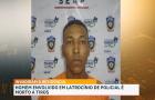 Homem é morto a tiros na Rua das Hortas, no Residencial Thalita, em Raposa