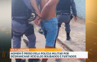 PM desarticula desmanche de motos e conduz suspeito na Vila Flamengo, em São Luís
