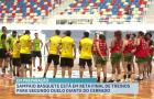 Sampaio se prepara para jogar contra o Cerrado pela LBF no Ginásio Castelinho