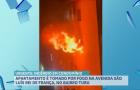  Incêndio atinge apartamento no Turu na madrugada desta sexta-feira (20)