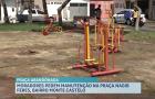 Moradores reclamam da falta de manutenção na Praça do Campinho, no Monte Castelo