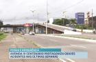 Avenida IV Centenário protagoniza graves acidentes nas últimas semanas 